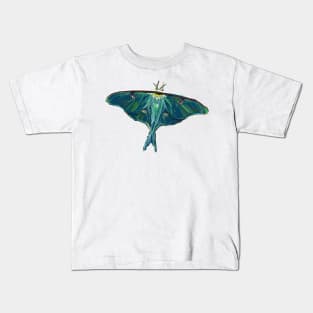 The Blue Moth Kids T-Shirt